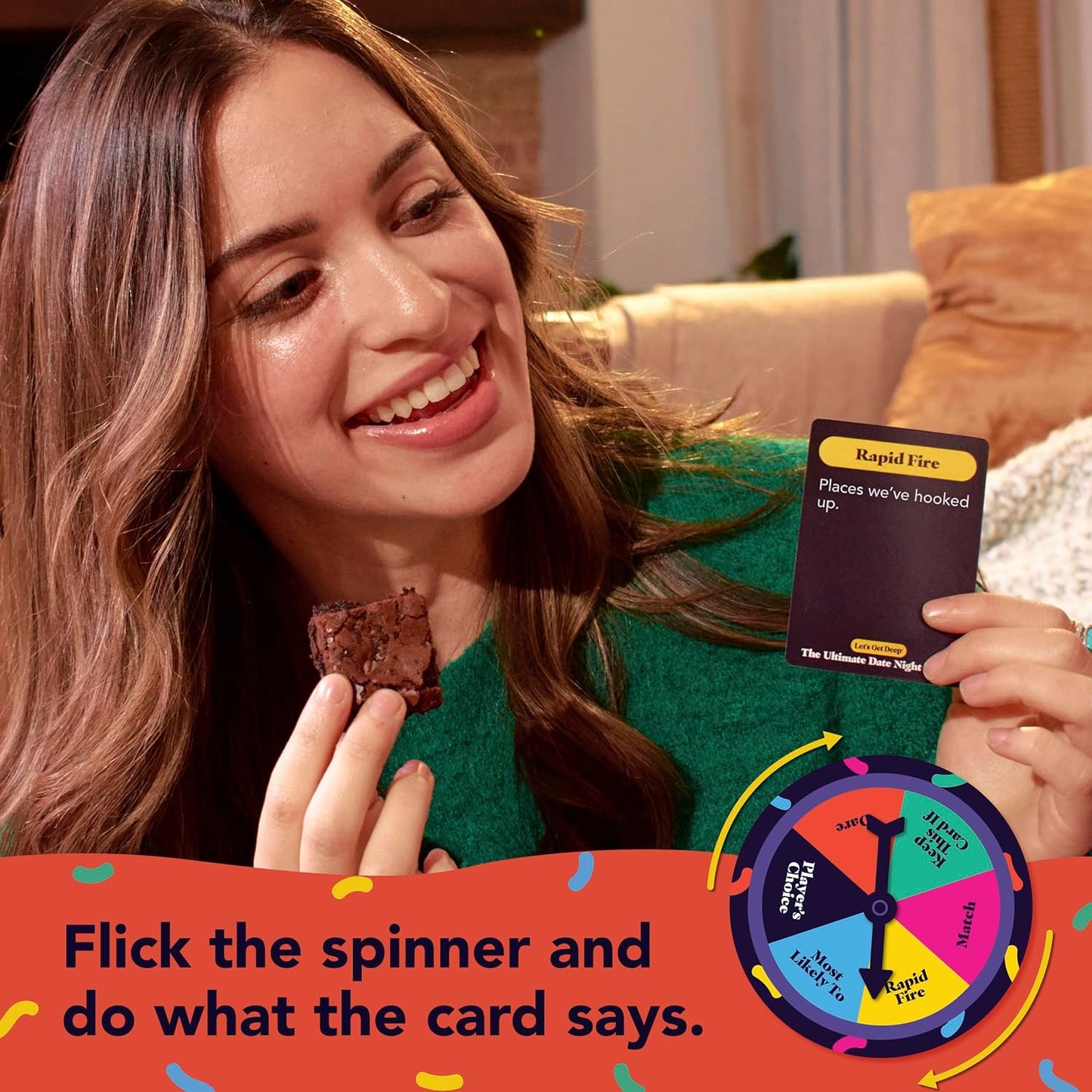 Let's Get Deep: Friends Edition by Relatable, Fun Group Card Game, Easy Adult Game for Game Night, Perfect for Party Games with Friends, Includes 400 Question Cards, Three Increasingly Personal Levels