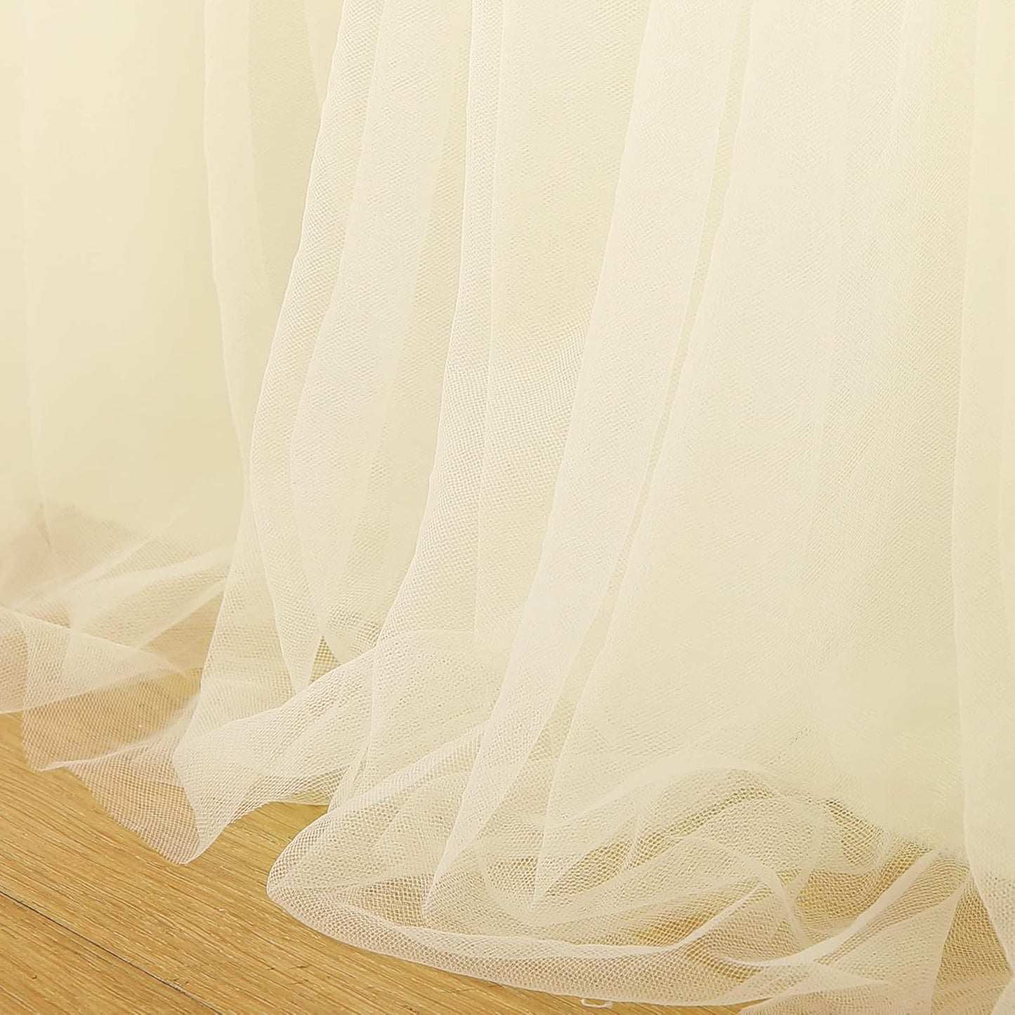 Suppromo 6ft Pink Tulle Table Skirt Baby Shower Tablecloth for Rectangle Tables or Round Tables Pink Ruffle Tutu Table Skirts Desk Skirt for Princess Girls Birthday Party Cake Dessert Decorations