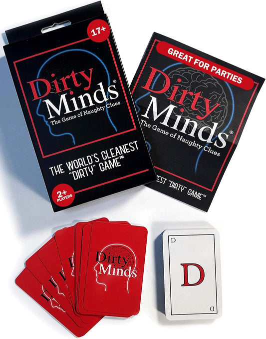 TDC Games Travel Dirty Minds Card Game for Adults, Party Game for Couples Date Night and Bachelorette Parties