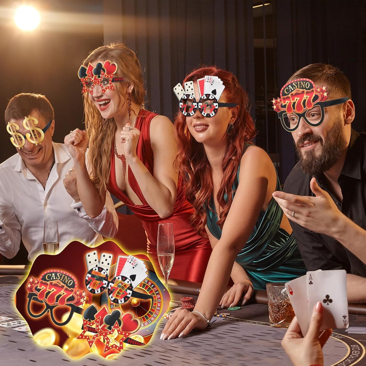 32 Pcs Spa Party Favors Paper Glasses Makeup Paper Eyeglasses Frames Spa Photo Booth Props Selfie Props for Makeup Birthday Party Decorations