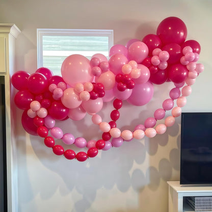 Gold Quick Link Balloons, 60PCS Linking for Balloon Wall Arch Chains, 6inch Linkable for Wedding Birthday Baby Shower Engagement Graduation Party Decorations