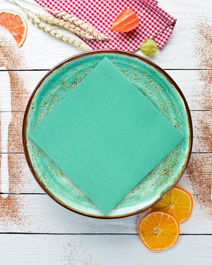 24 colors Cocktail Napkins 5 * 5inch disposable Beverage Napkin paper for Cocktail, Wedding, Dinner，Brithday Party Dessert Wine Paper Napkins（ 120 Count）