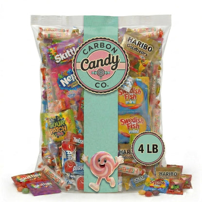 Bulk Candy Variety Pack - 2 lb - Bulk Candy Individually Wrapped - Assorted Mix - Lollipops, Hard, Fruity - Dulces - Big Bag for Party Favors - Father's Day