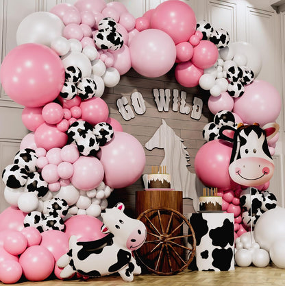 ALL-IN-1 Red Black and White Balloon Arch Kit for Red and Black Birthday Party Decorations – Reds and Blacks Balloons for White Black and Red Balloon Garland Kit – Graduation Black and Red Balloons