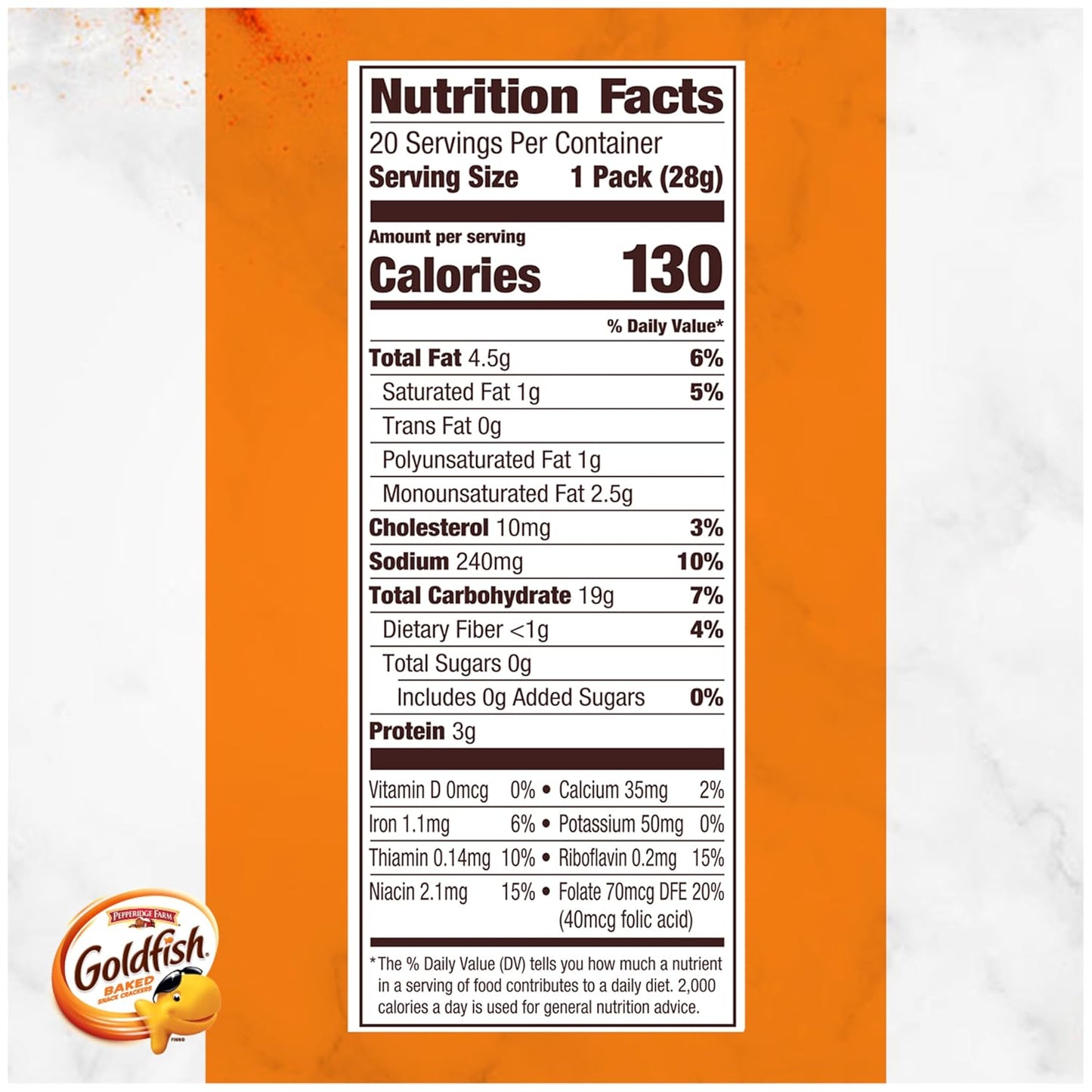 Goldfish Crackers Big Smiles Variety Pack with Cheddar, Colors, and Pretzels, Snack Packs, 30 Ct