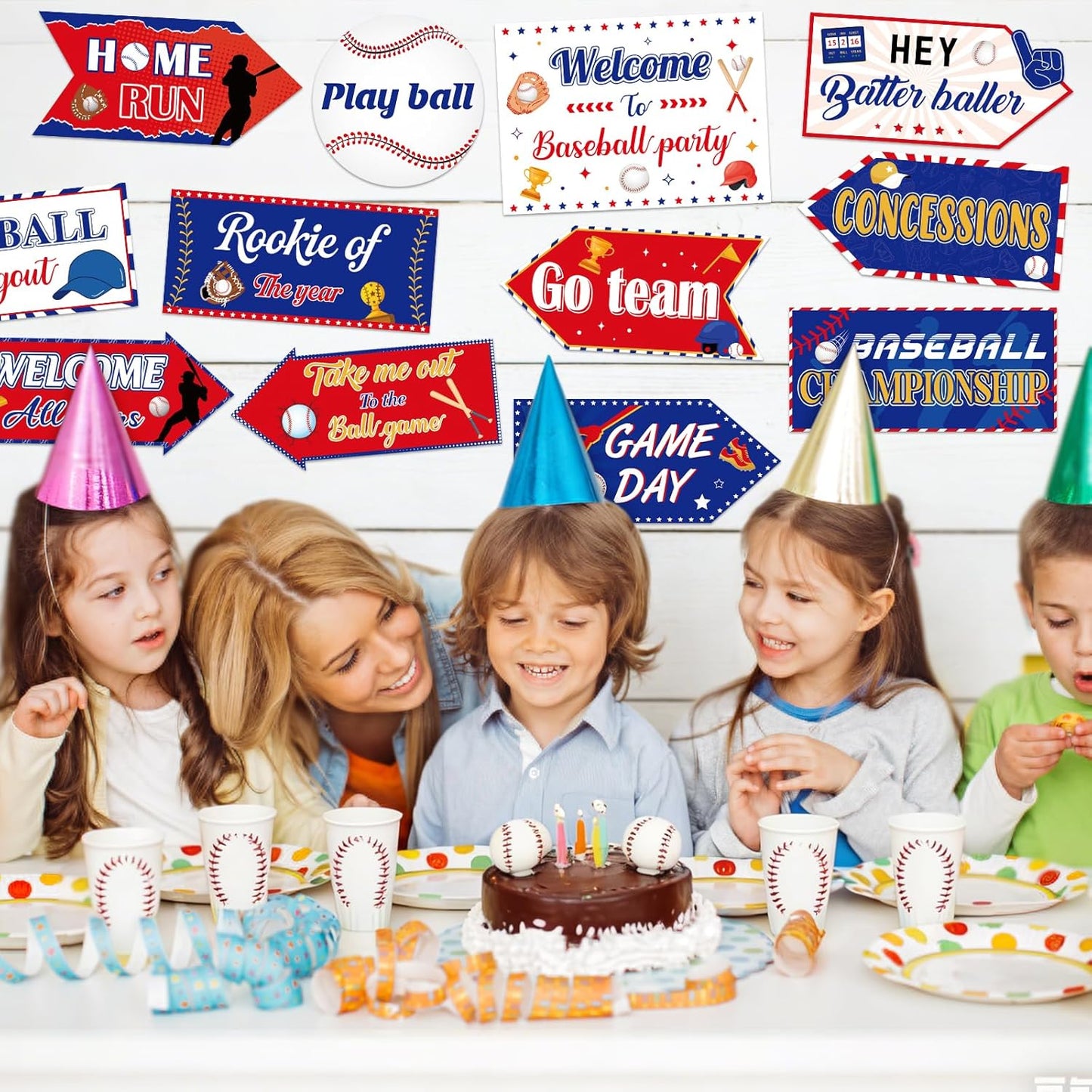 24 Pieces Retirement Decorations Retirement Party Directional Sign Retired Welcome Signs for Adults Retirement Themed Party Decorations Birthday Party Supplies