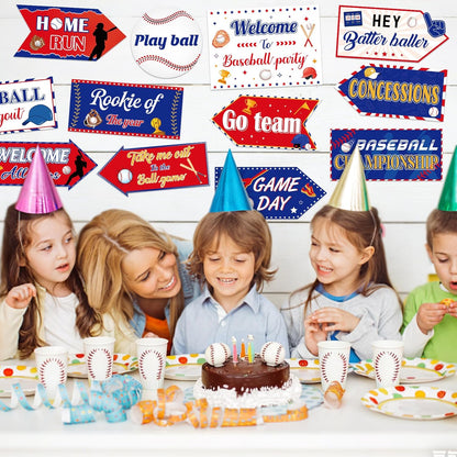 24 Pieces Retirement Decorations Retirement Party Directional Sign Retired Welcome Signs for Adults Retirement Themed Party Decorations Birthday Party Supplies