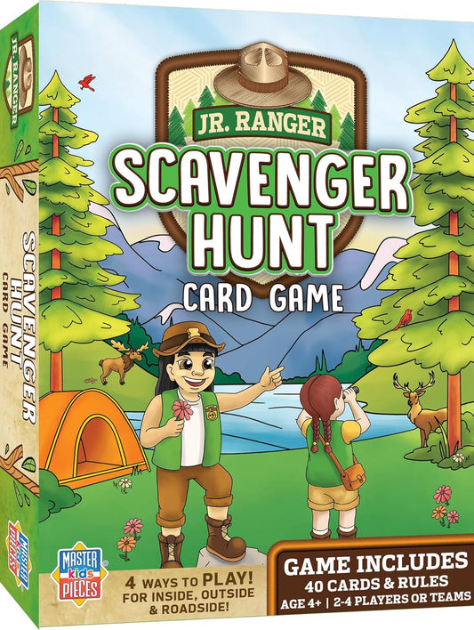 Masterpieces Jr Ranger - Scavenger Hunt Card Game
