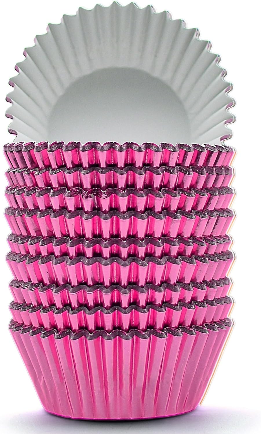 200 Pcs Gold Foil Cupcake Liners Standard Baking Cups Muffin Paper Cases