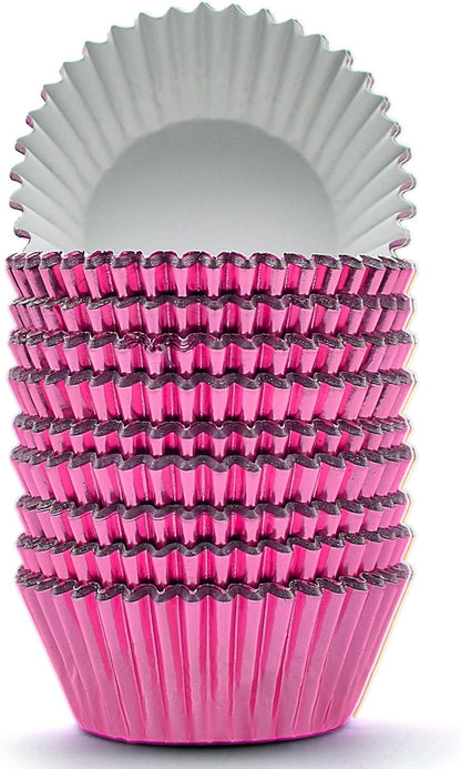 200 Pcs Gold Foil Cupcake Liners Standard Baking Cups Muffin Paper Cases