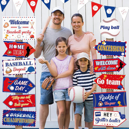 24 Pieces Retirement Decorations Retirement Party Directional Sign Retired Welcome Signs for Adults Retirement Themed Party Decorations Birthday Party Supplies