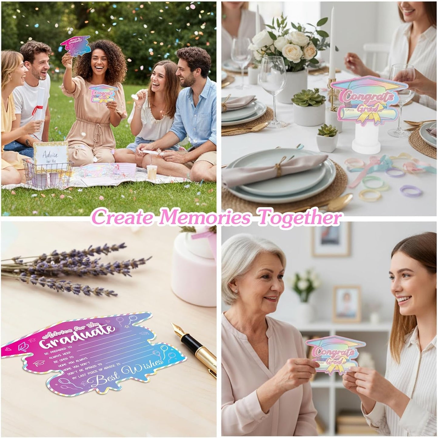 FaCraft 36PCS Who Knows Graduate Best Game Cards Class of 2026 Party Games Activities for High School Senior College School Graduation Party Favor Supplies Grad Game Graduation Decorations 2026