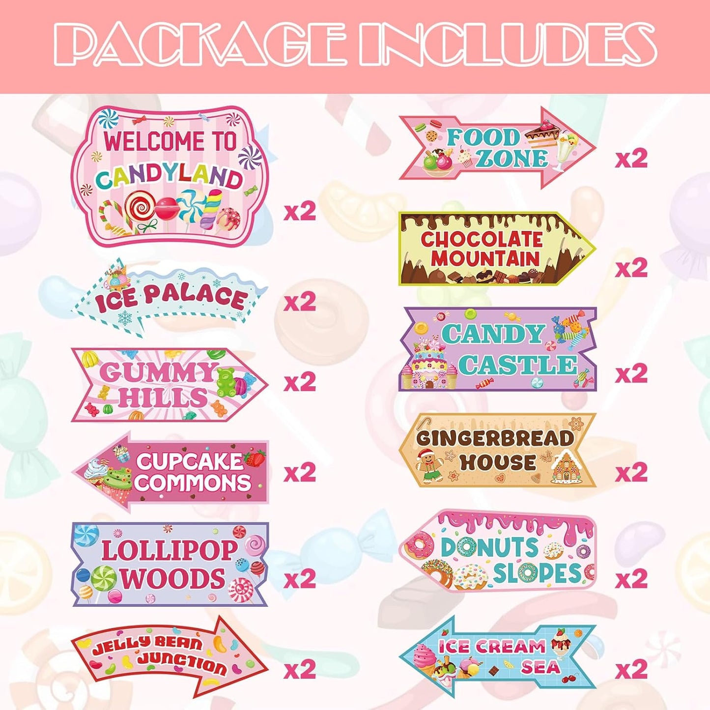 24 Pieces Retirement Decorations Retirement Party Directional Sign Retired Welcome Signs for Adults Retirement Themed Party Decorations Birthday Party Supplies