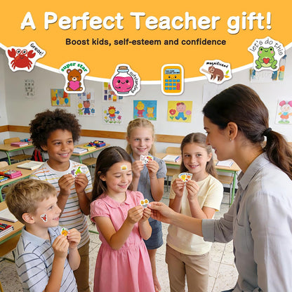 200Pcs Water Bottle Stickers for Kids Teens, Waterproof Vinyl Stickers, Stickers for Kids Classroom Decor, Teacher Supplies & Classroom Must Haves