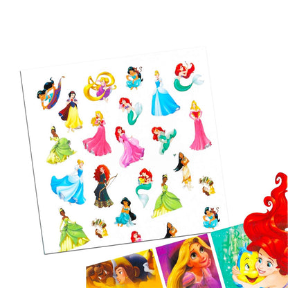 Disney Tattoos Party Favors Mega Assortment ~ Bundle Includes 7 Disney Favorites Temporary Tattoo Packs Featuring Princess, Toy Story, Frozen, Cars, Lion King and More (Over 175 Tattoos!)
