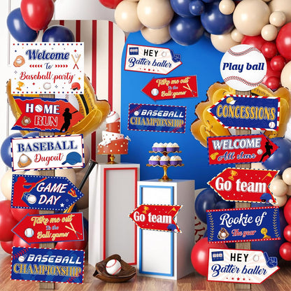 24 Pieces Retirement Decorations Retirement Party Directional Sign Retired Welcome Signs for Adults Retirement Themed Party Decorations Birthday Party Supplies