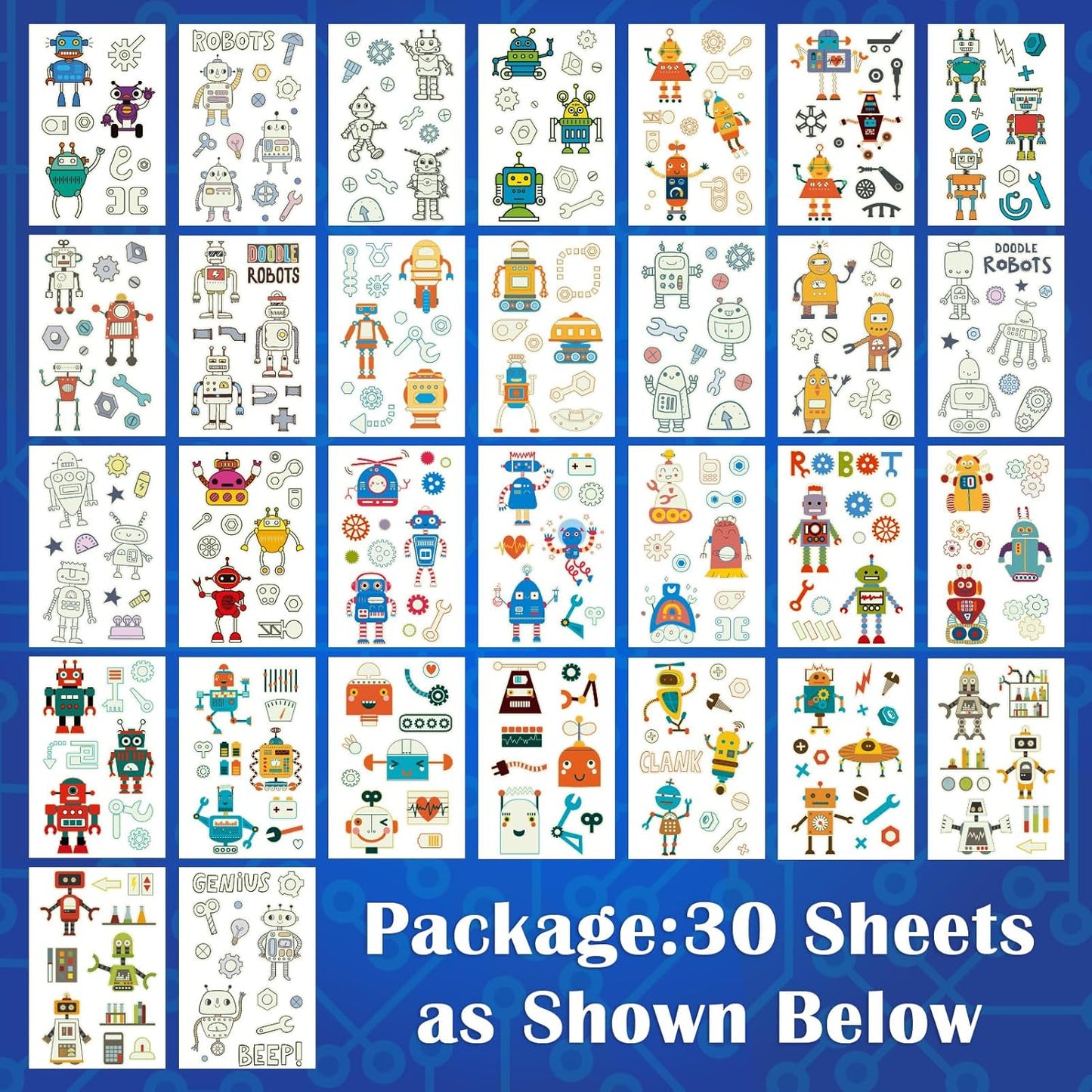 Partywind 380 Styles (30 Sheets) Luminous Tattoos for Kids, Mixed Styles Temporary Tattoos Stickers with Mermaid/Dinosaur/Space/Pirate for Boys and Girls, Glow Party Supplies