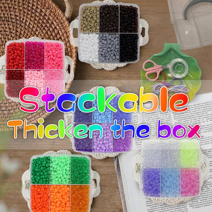 2400Pcs Glow in The Dark Pony Beads Bulk,20 Colors Rainbow Kandi Bead for Hair Braiding Friendship Bracelet Making Kandi Jewelry Key Chains DIY Crafts Chirstmas Gifts (2400PCS(20Color))