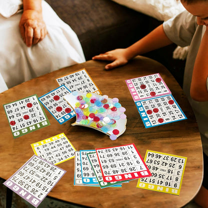 SEETOOOGAMES Bingo Paper Game Cards - 1 Card -100 Books of 10 Sheets