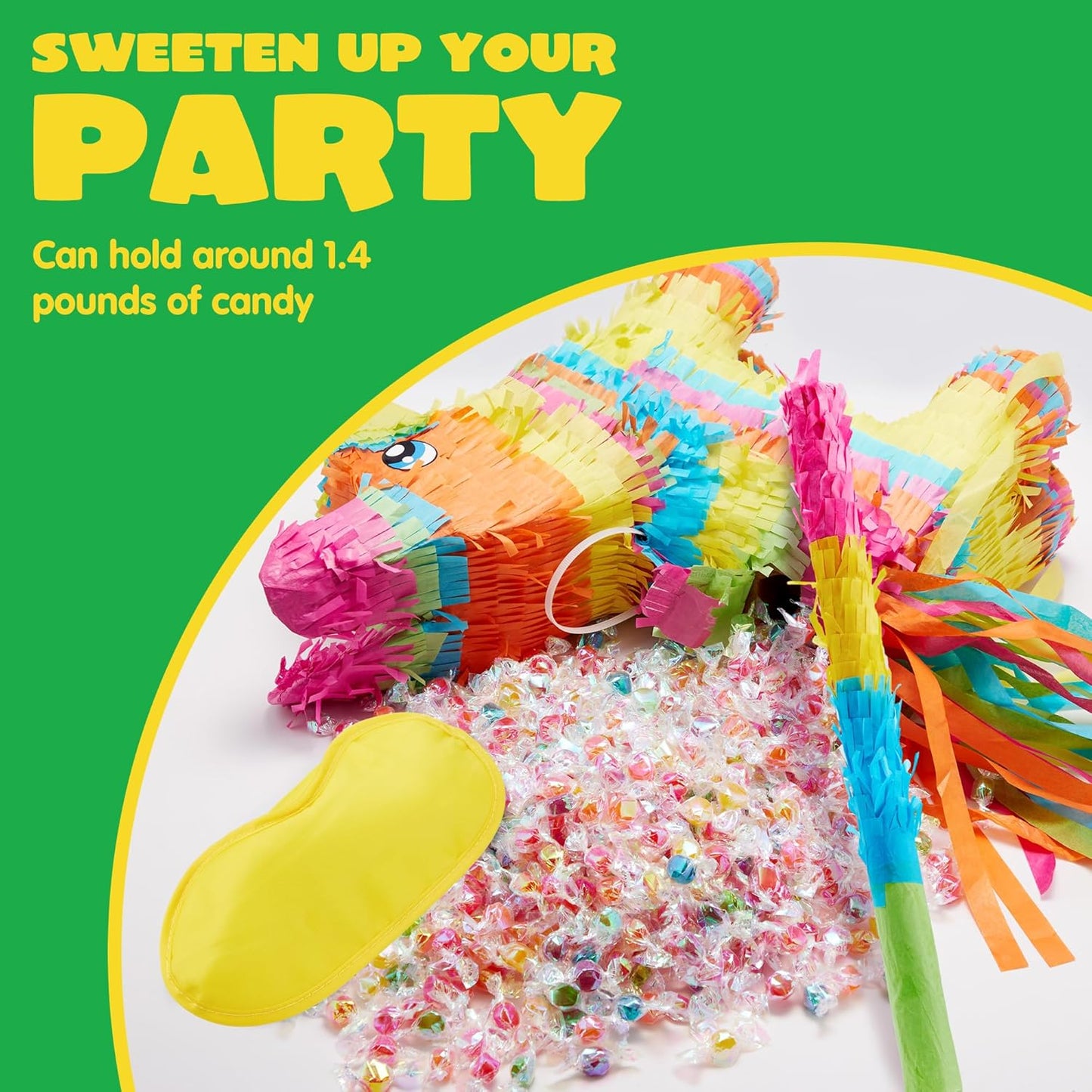 Cinco De Mayo Donkey Pinata for Kids Birthday Party for Fun Fiesta Taco Party Supplies, Luau Event Mexican Theme Decoration, Carnivals Festivals, Taco Tuesday Event