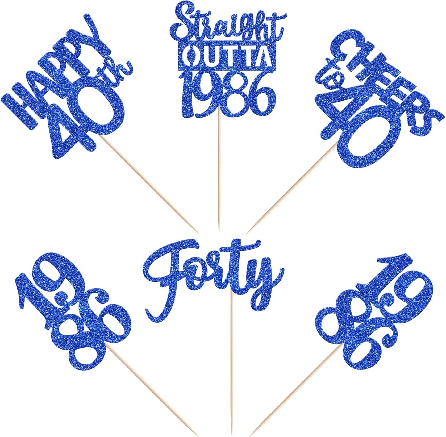 15 PCS 50th Birthday Centerpiece Sticks Fifty Happy 50th Straight Outta 1976 Table Flower Centerpieces Sticks Cheers to 50 Floral Decorations for 50th Birthday Party Centerpieces Supplies Black