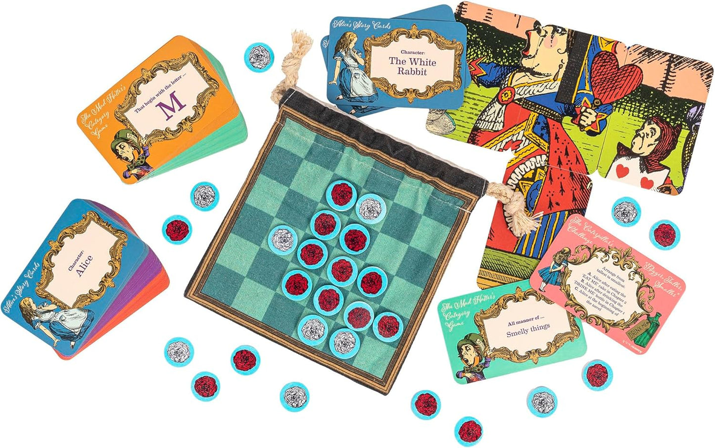 The White Rabbit's Scavenger Hunt by Professor Puzzle. - Alice in Wonderland Themed Treasure Hunt for The Whole Family.