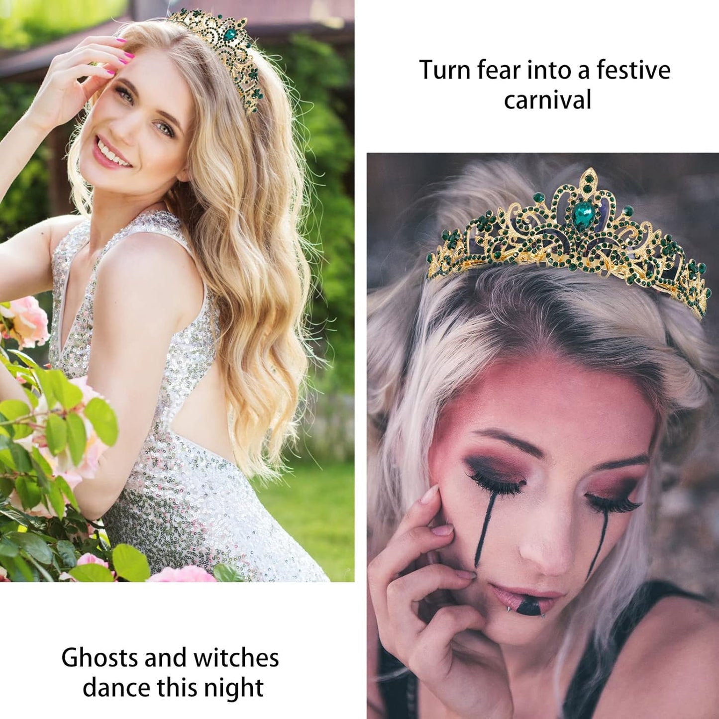 Princess Birthday Tiara - Happy Crown for Girls & Women, Decorative Accessory