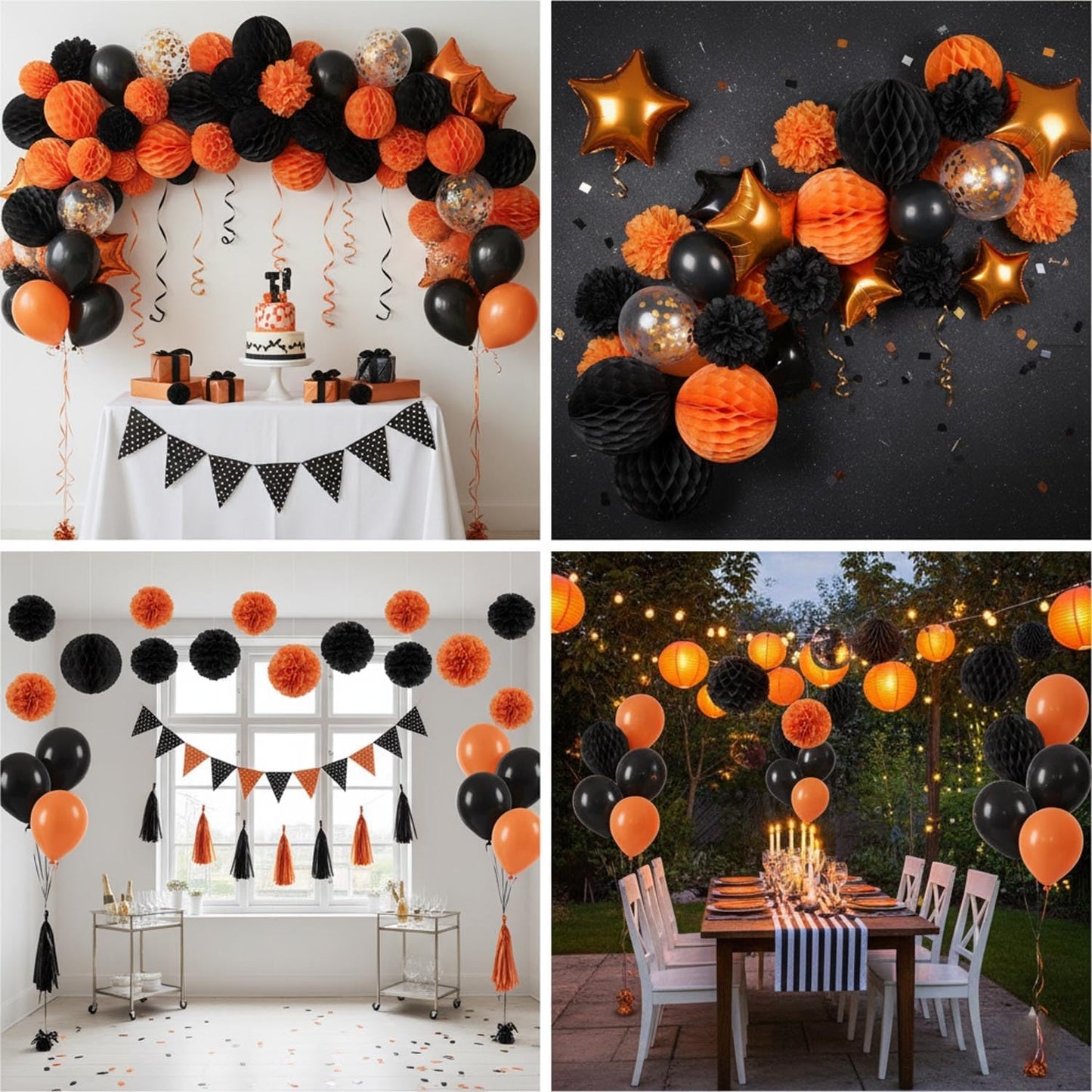 12Pcs Purple and Gold Hanging Tissue Paper Pom Poms,Pompoms Flowers for Ceiling Party Decorations(Purple,Light Purple,Gold)