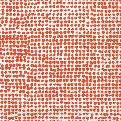 IHR Ideal Home Range Cocktail Napkins Marimekko Disposable 3-Ply Paper Party Napkin Pack, 5" x 5", Orkanen Linen/Blue, 20-Count