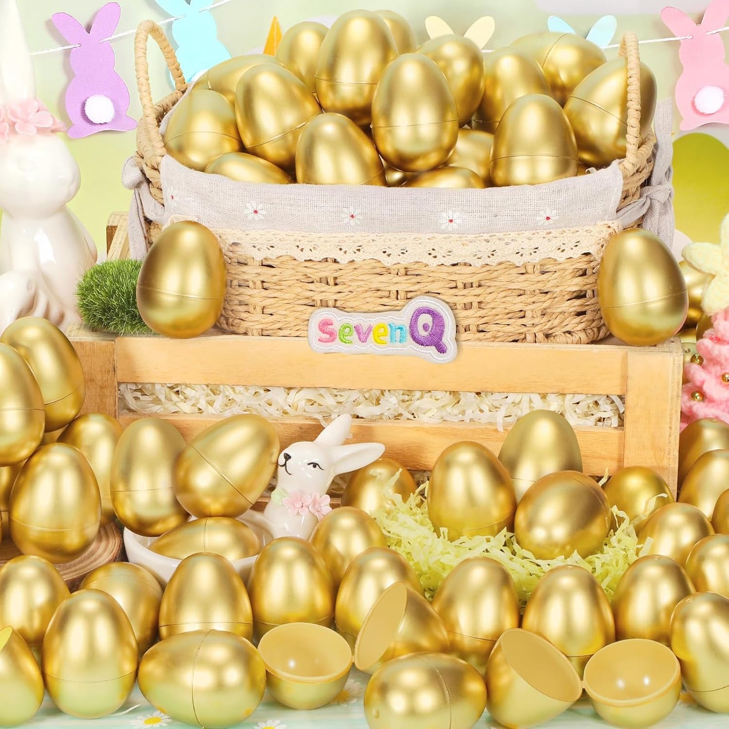 SevenQ Toy Cars Easter Basket Stuffers 24 Pcs, Prefilled Easter Egg Fillers Race Car Party Favors for Kids Birthday Goodie Bag Treasure Box Toys for Classroom Treat Prizes Pinata Egg Hunt Supplies