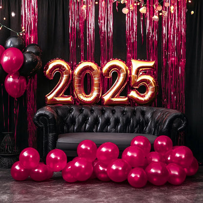 PartyWoo Silver Streamers 3pcs Tinsel Backdrop 8.2FT Metallic Tinsel Foil Fringe Streamer Curtains Party Photo Booth Backdrop for Graduation Baby Shower Bachelorette Wedding Disco Party Decorations