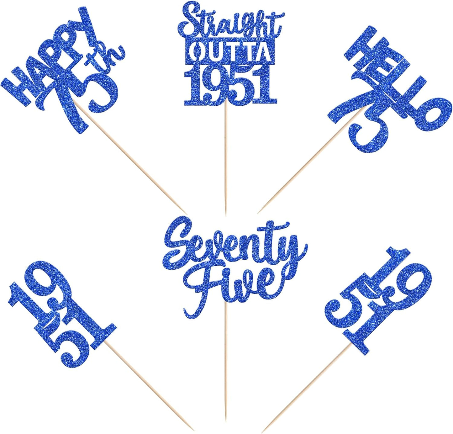 15 PCS 50th Birthday Centerpiece Sticks Fifty Happy 50th Straight Outta 1976 Table Flower Centerpieces Sticks Cheers to 50 Floral Decorations for 50th Birthday Party Centerpieces Supplies Black