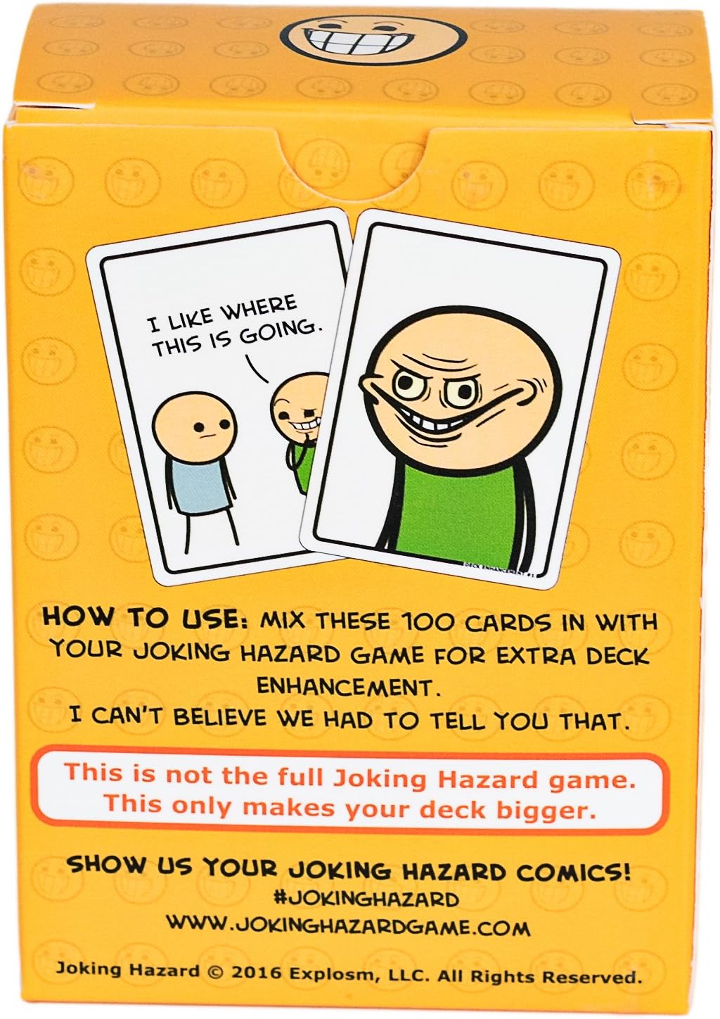 Joking Hazard by Cyanide & Happiness - 360+ Funny & Inappropriate Comic Cards, Hilarious Party Games | Includes Add-Your-Own-Words Cards