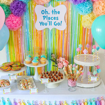 24 PCS Happy Birthday Cupcake Toppers Glitter Picks for Celebrating Anniversary Theme Party Cake Decorations Supplies Gold