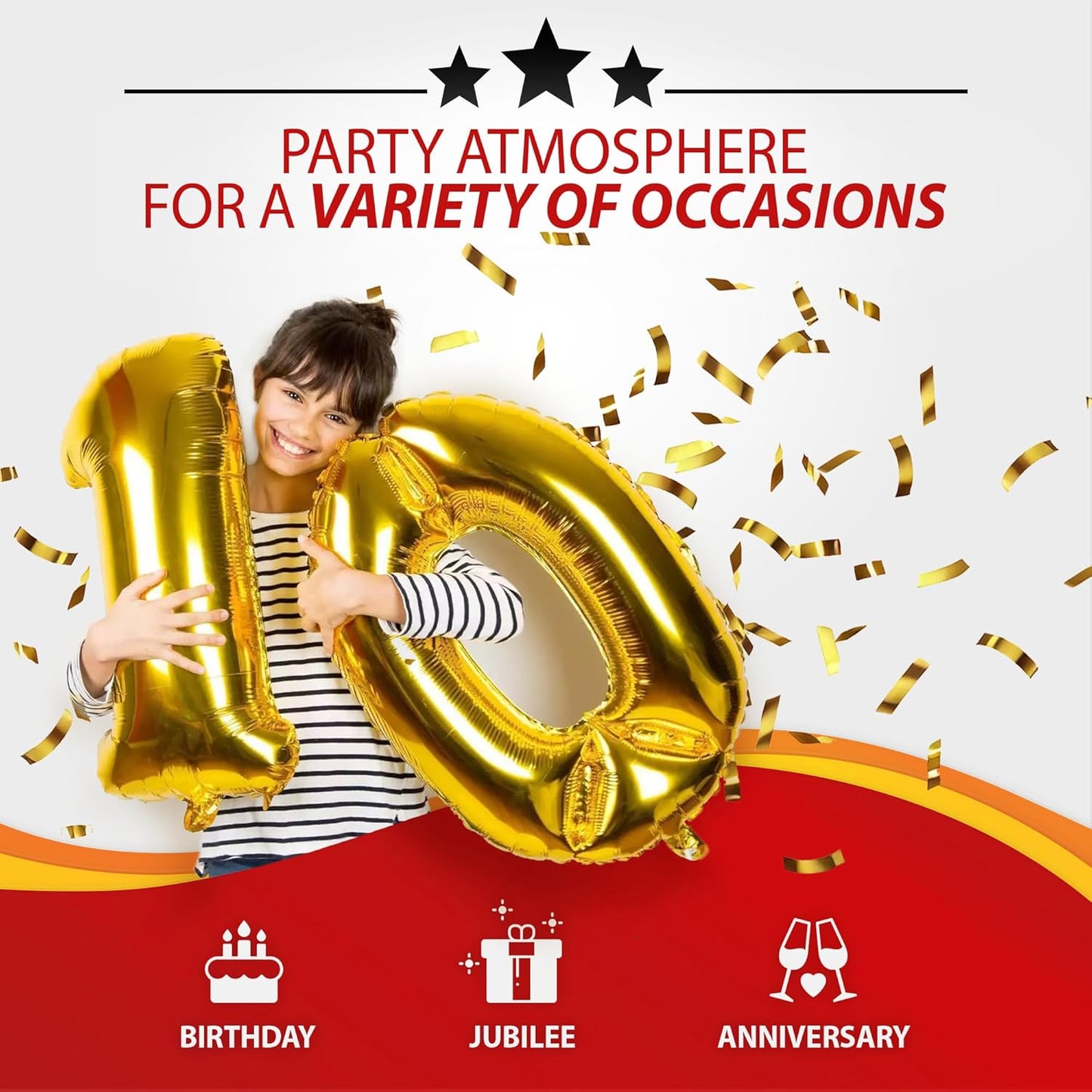 Party Factory Helium Tank, 7 cu.ft, Red - Fills up to 30 Balloons, Unisex, Occasion Type: Birthday, Bachelorette Party, Christmas, Wedding