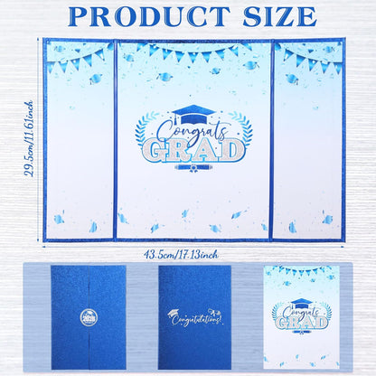 Engrowtic 2026 Graduation Guestbook Alternative Gold and Pink Guest Book Class of 2026 Congrats Graduation Party Decorations Grad Party Signature Board Card for College High School Graduate Gifts