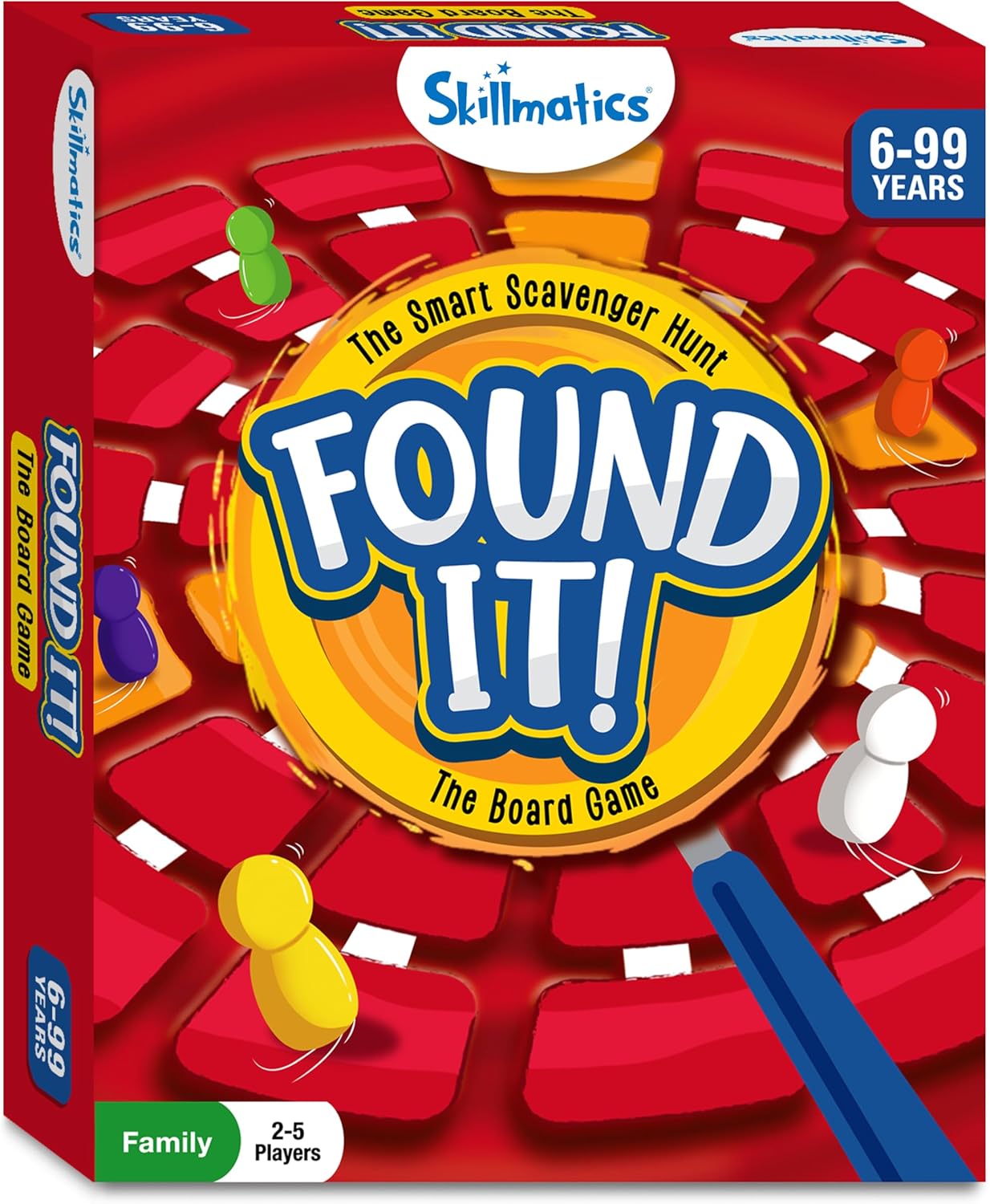 Skillmatics Outdoor Scavenger Hunt Card Game - Found It, Learning Toys, Educational Game Collections, Gifts for Kids, Boys, Girls and Families, for Ages 4, 5, 6, 7, Perfect for Home, School, Playdates