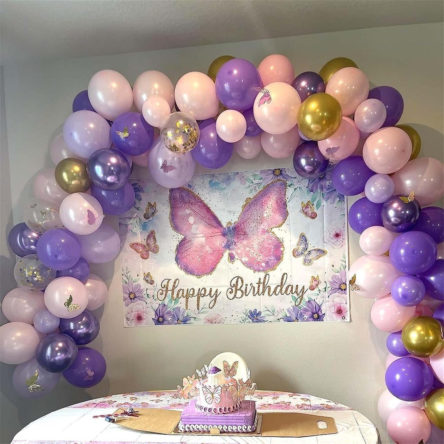 Sage Green and Dusty Pink Balloons, Retro Pink Muted Green White Gold Baby in Bloom Balloons for Girls Women Floral Fairy Wildflower Camping Birthday Woodland Baby Shower Garden Tea Party Decorations