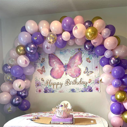 Sage Green and Dusty Pink Balloons, Retro Pink Muted Green White Gold Baby in Bloom Balloons for Girls Women Floral Fairy Wildflower Camping Birthday Woodland Baby Shower Garden Tea Party Decorations