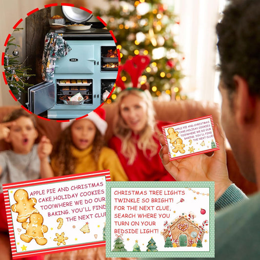 Ulmisfee Christmas Surprise Trip Reveal Scavenger Hunt Boarding Pass Surprise Vacation Treasure Hunt Clues Secret Santa Holiday Treasure Hunt Game
