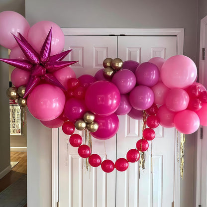 Gold Quick Link Balloons, 60PCS Linking for Balloon Wall Arch Chains, 6inch Linkable for Wedding Birthday Baby Shower Engagement Graduation Party Decorations