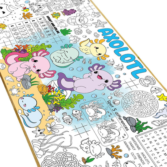 Wedding Giant Coloring Poster for Kids Large Coloring Tablecloth Big Paper Sheets Page Wedding Theme Table Cloth DIY Activity Game Art Crafts Mat Wall Home Classroom Party Decoration Supplies