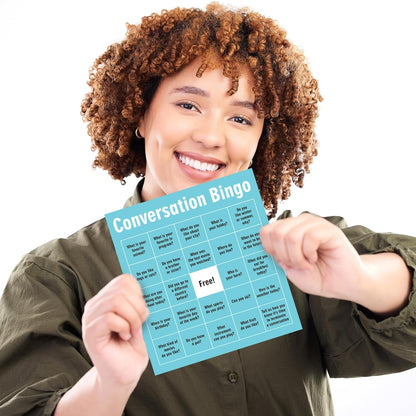 Recovery Bingo Game with 24 Cards and 600 Cross Chips Questions Recovery Bingo for Adults Addiction Group Family Vacation Holiday Party Favors