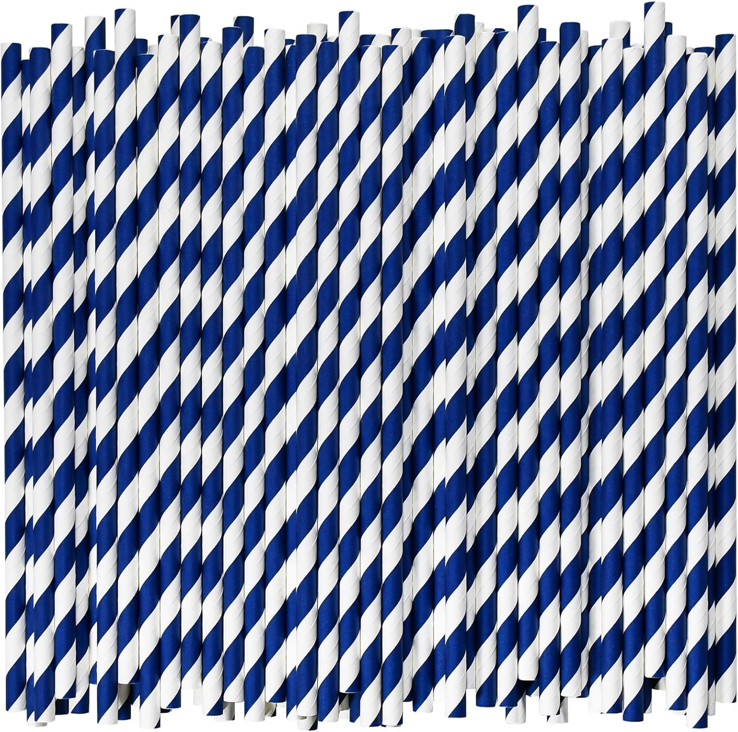 Black Paper Straws 1000 Count - 7.75" x 0.24", 100% Biodegradable & Compostable, Disposable Drinking Straws Bulk - Cocktail, Bars, Restaurants