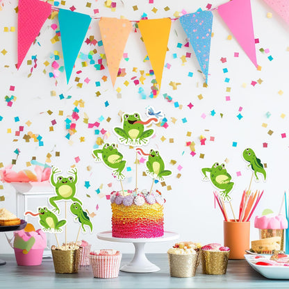 Beautiful Butterfly Centerpiece Sticks - Floral Baby Shower or Birthday Table Toppers - Butterfly Themed Gender Reveal Bridal Shower Party Decoration- Set of 15