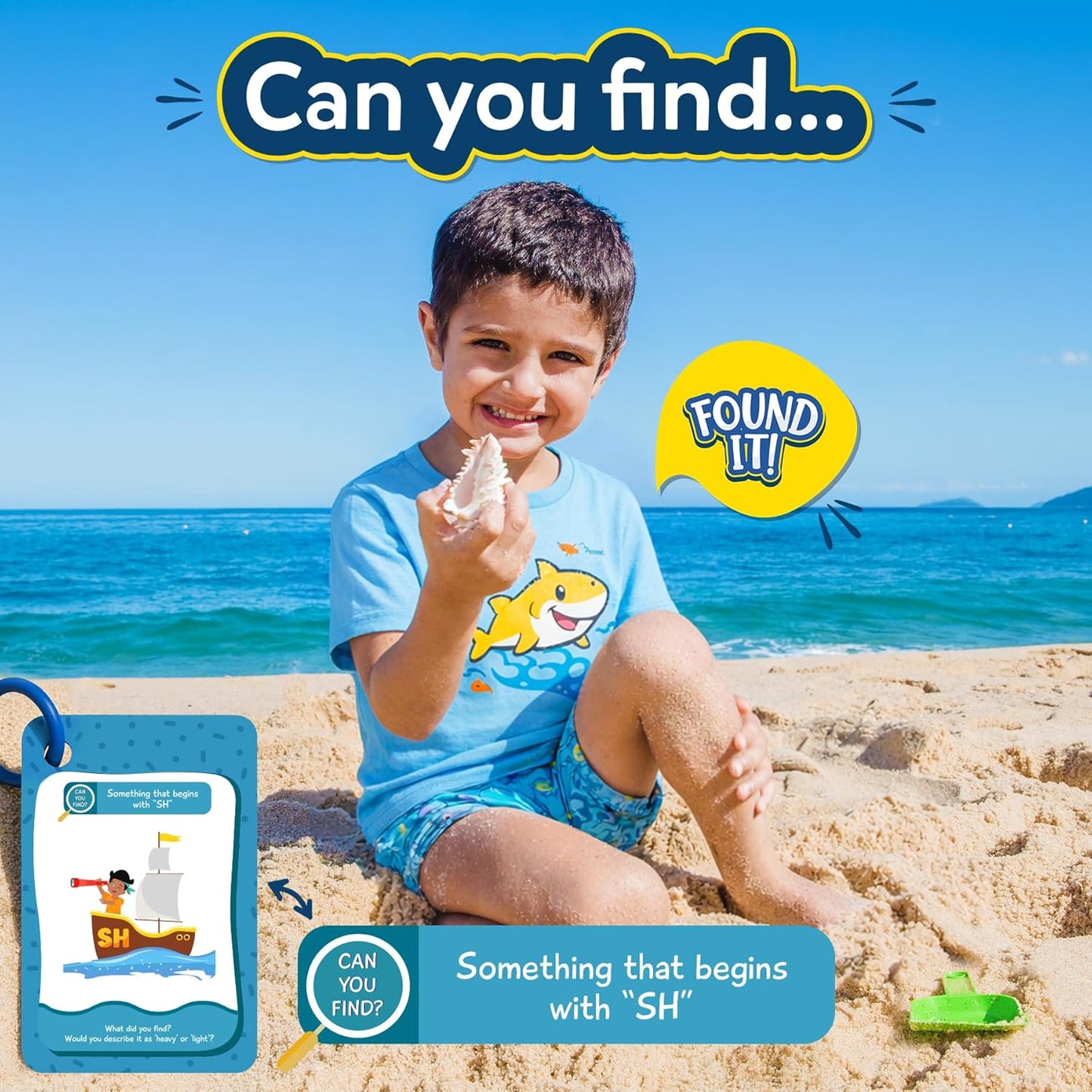 Skillmatics Outdoor Scavenger Hunt Card Game - Found It, Learning Toys, Educational Game Collections, Gifts for Kids, Boys, Girls and Families, for Ages 4, 5, 6, 7, Perfect for Home, School, Playdates