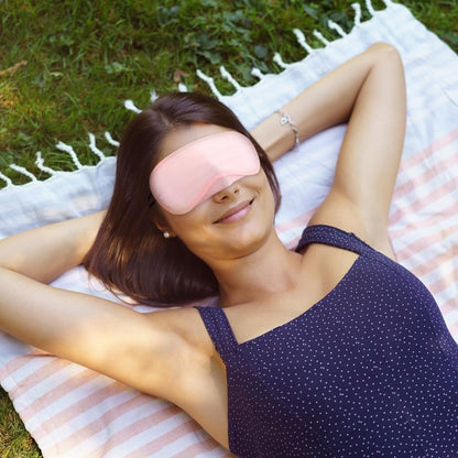 30 Pieces Blindfold Eye Cover Sleep Mask for Games Party Sleeping Travel with Nose Pad and Adjustable Strap (Multicolored)