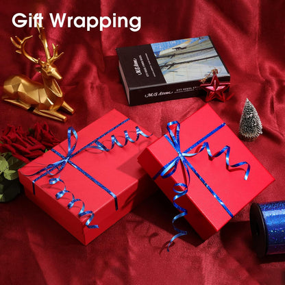 Rose Gold Curling Ribbon - 500 Yard Shiny Metallic Curling Ribbon for Gift Wrapping, Balloons, Birthdays & Parties