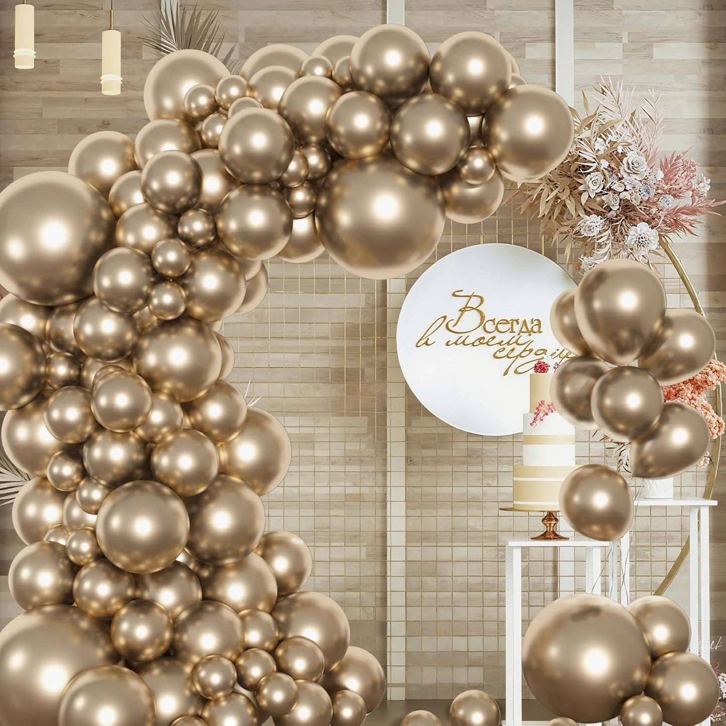 Amandir 153pcs White Sand Balloons Arch Garland Kit Different Sizes 18 12 10 5 Inch Cream Beige Sand White Latex Balloon for Birthday Boho Neutral Baby Shower Wedding Anniversary Party Decorations