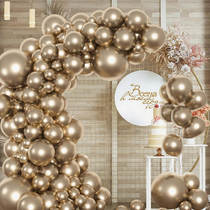 Amandir 153pcs White Sand Balloons Arch Garland Kit Different Sizes 18 12 10 5 Inch Cream Beige Sand White Latex Balloon for Birthday Boho Neutral Baby Shower Wedding Anniversary Party Decorations